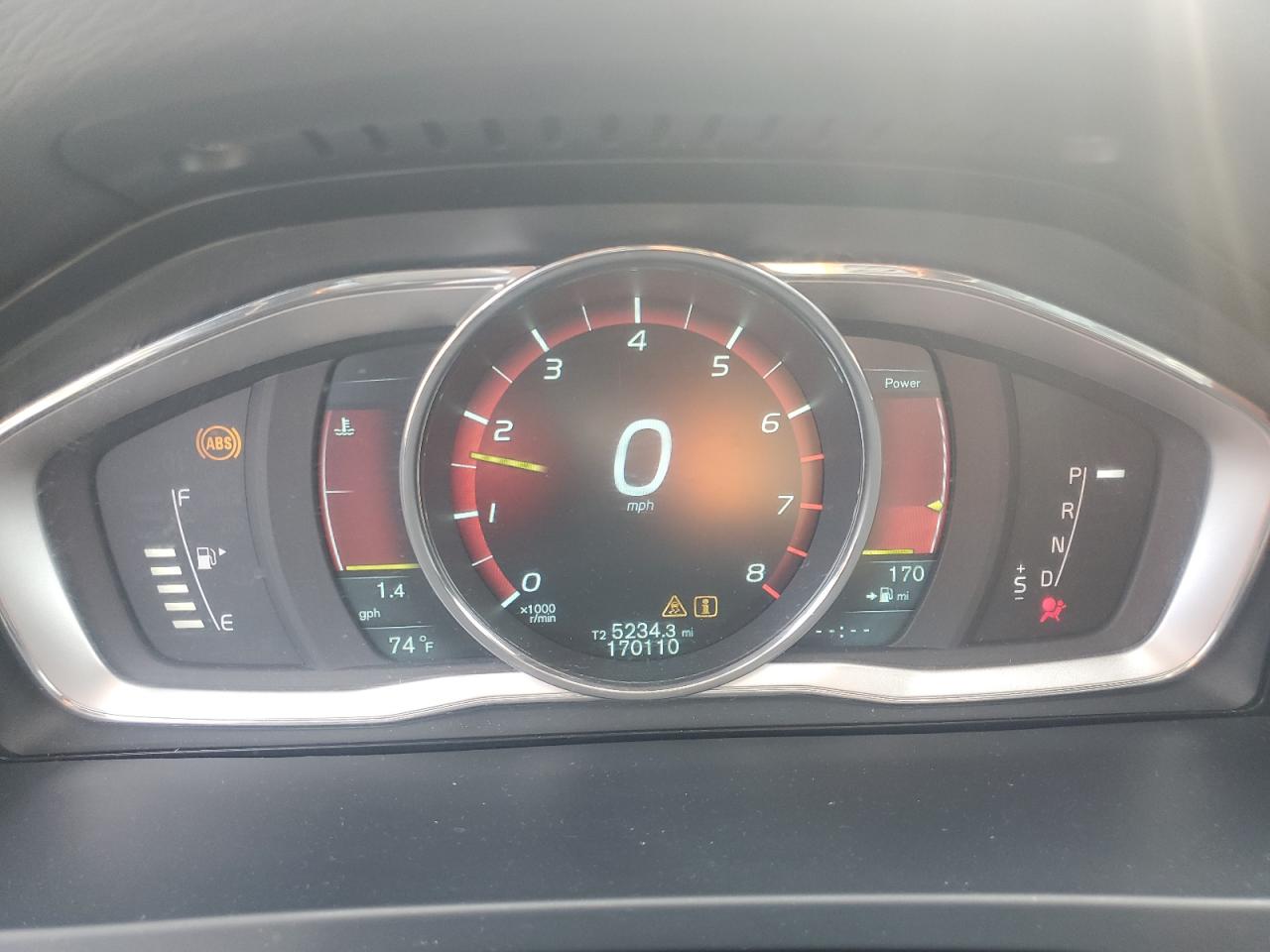 2015 Volvo S60 Premier VIN: YV140MFB9F1308007 Lot: 89874545