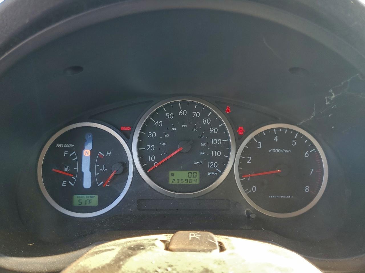 2005 Subaru Impreza Outback Sport VIN: JF1GG68595H810836 Lot: 92888295