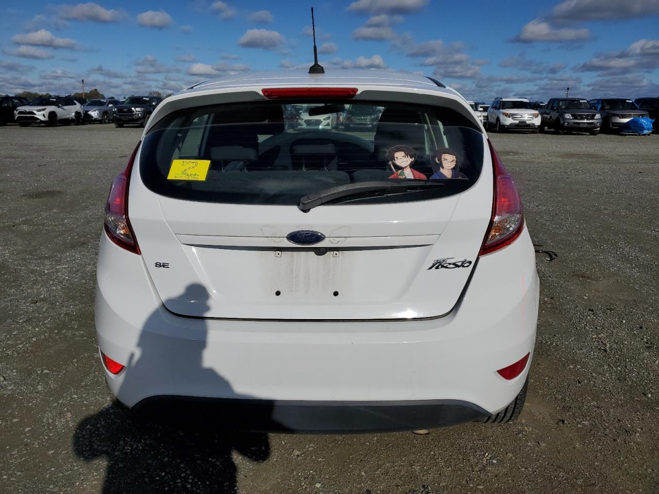 2019 Ford Fiesta Se VIN: 3FADP4EJ6KM156197 Lot: 93041985