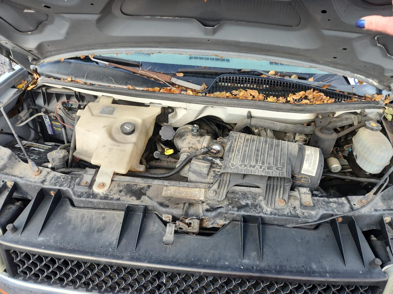 2004 Chevrolet Express 2500 Delivery Van VIN: 1GCGG25V641140287 Lot: 93199675