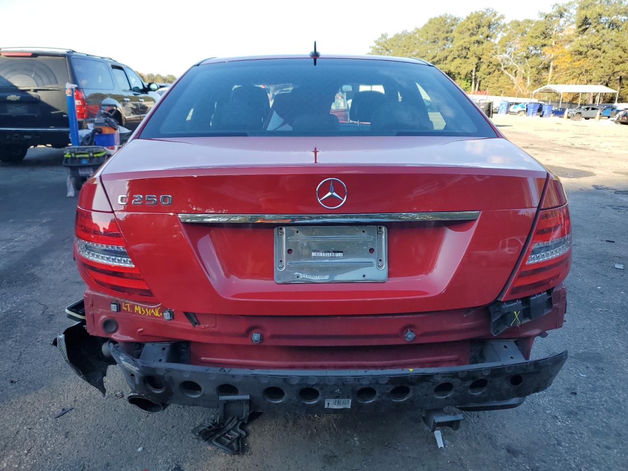 2014 Mercedes-Benz C 250 VIN: WDDGF4HB9ER306178 Lot: 91523945