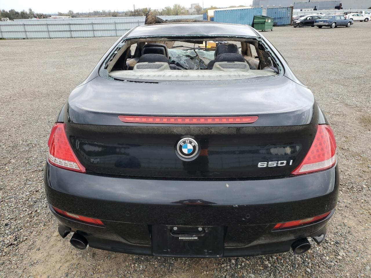 2010 BMW 650 I VIN: WBAEA5C58ACV92932 Lot: 92494675