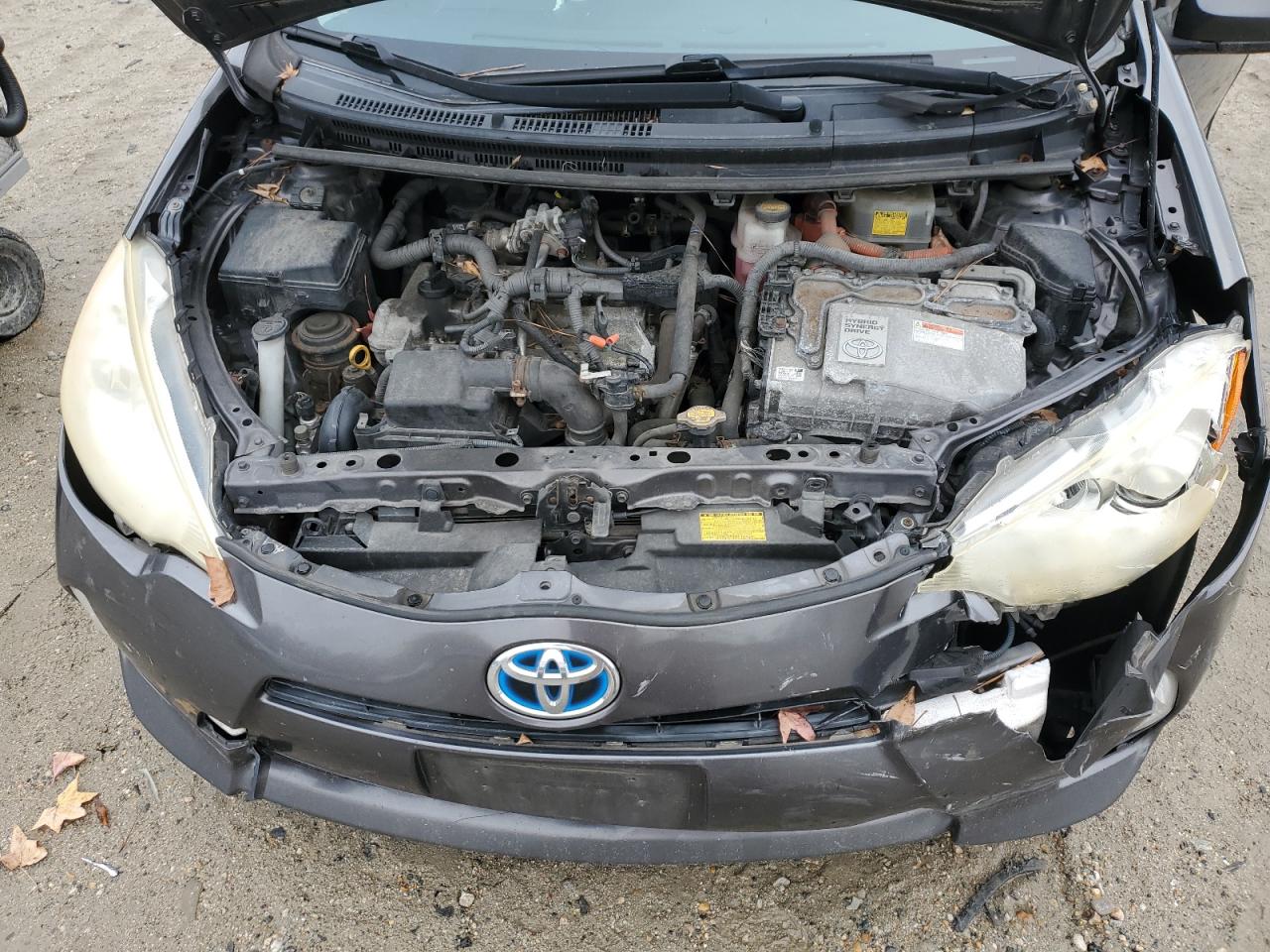 2012 Toyota Prius C VIN: JTDKDTB34C1510551 Lot: 92134665