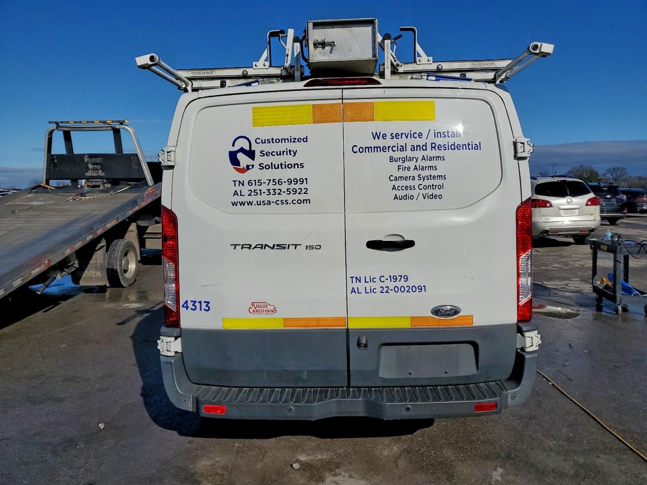 2016 Ford Transit T-150 VIN: 1FTYE1YM4GKB44313 Lot: 93295075