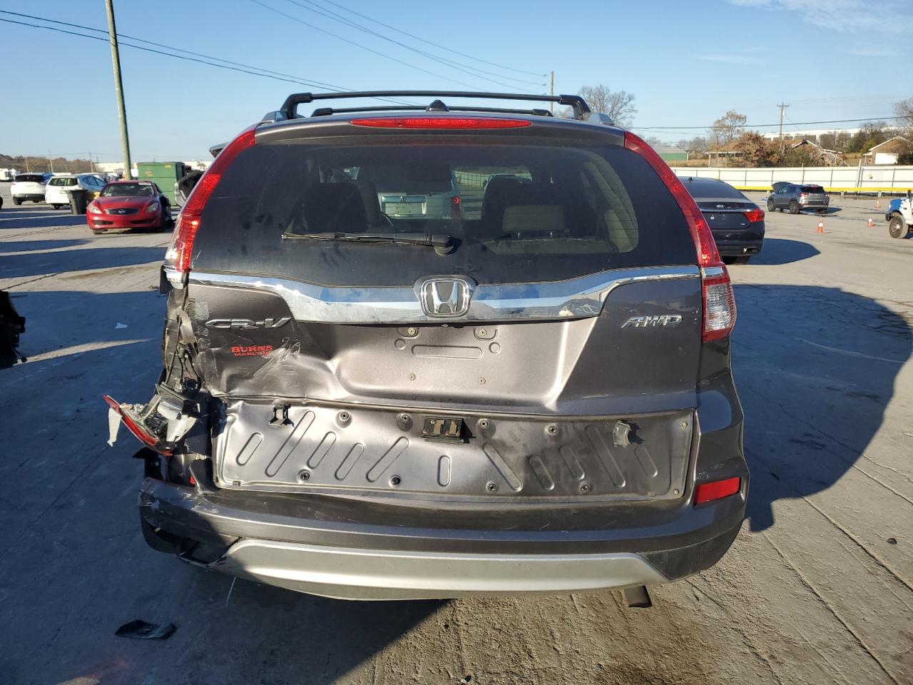 2015 Honda Cr-V Touring VIN: 5J6RM4H97FL031477 Lot: 93141215