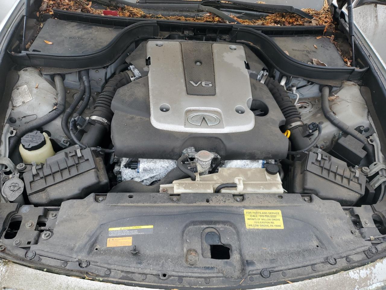 2011 Infiniti G25 VIN: JN1DV6AR3BM651379 Lot: 92261095