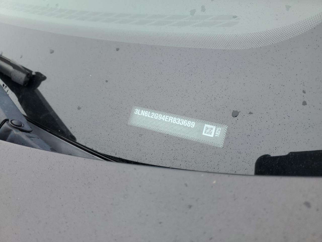 2014 Lincoln Mkz VIN: 3LN6L2G94ER833689 Lot: 93496495