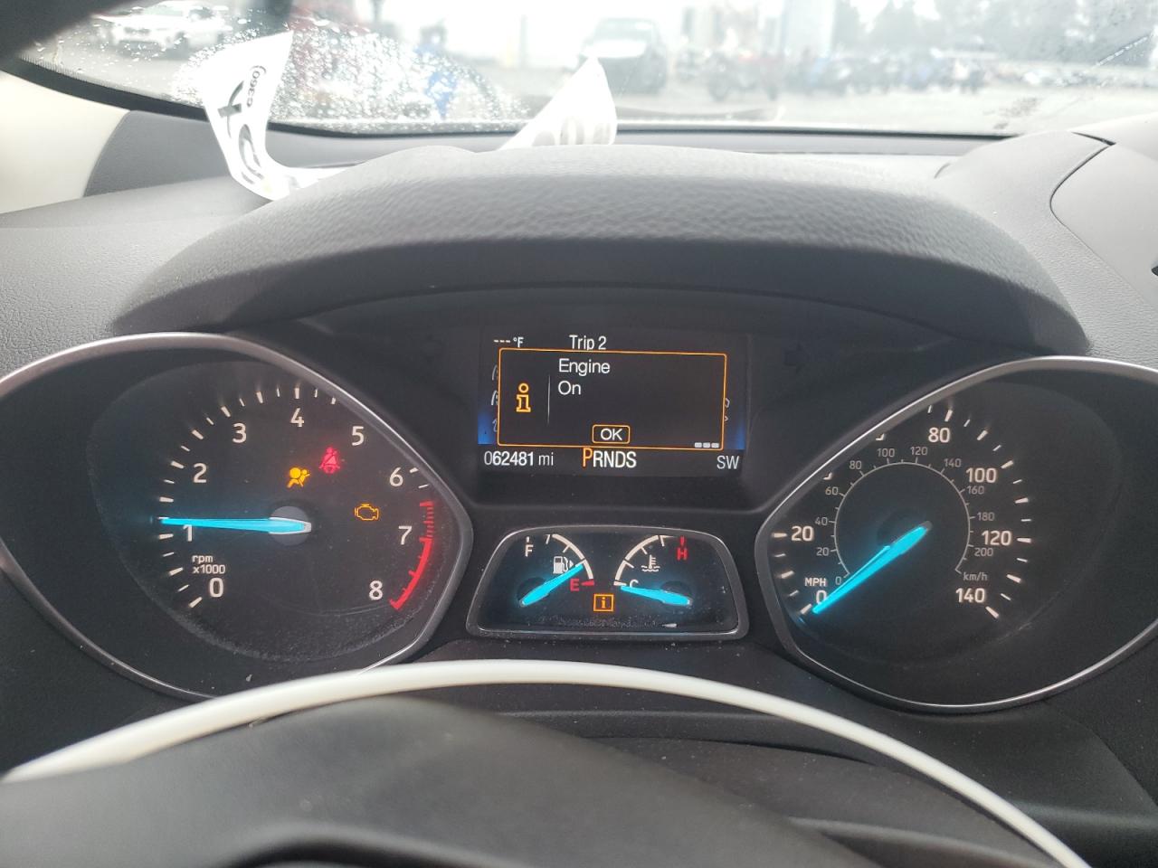 2017 Ford Escape Titanium VIN: 1FMCU0J95HUD77115 Lot: 93119575