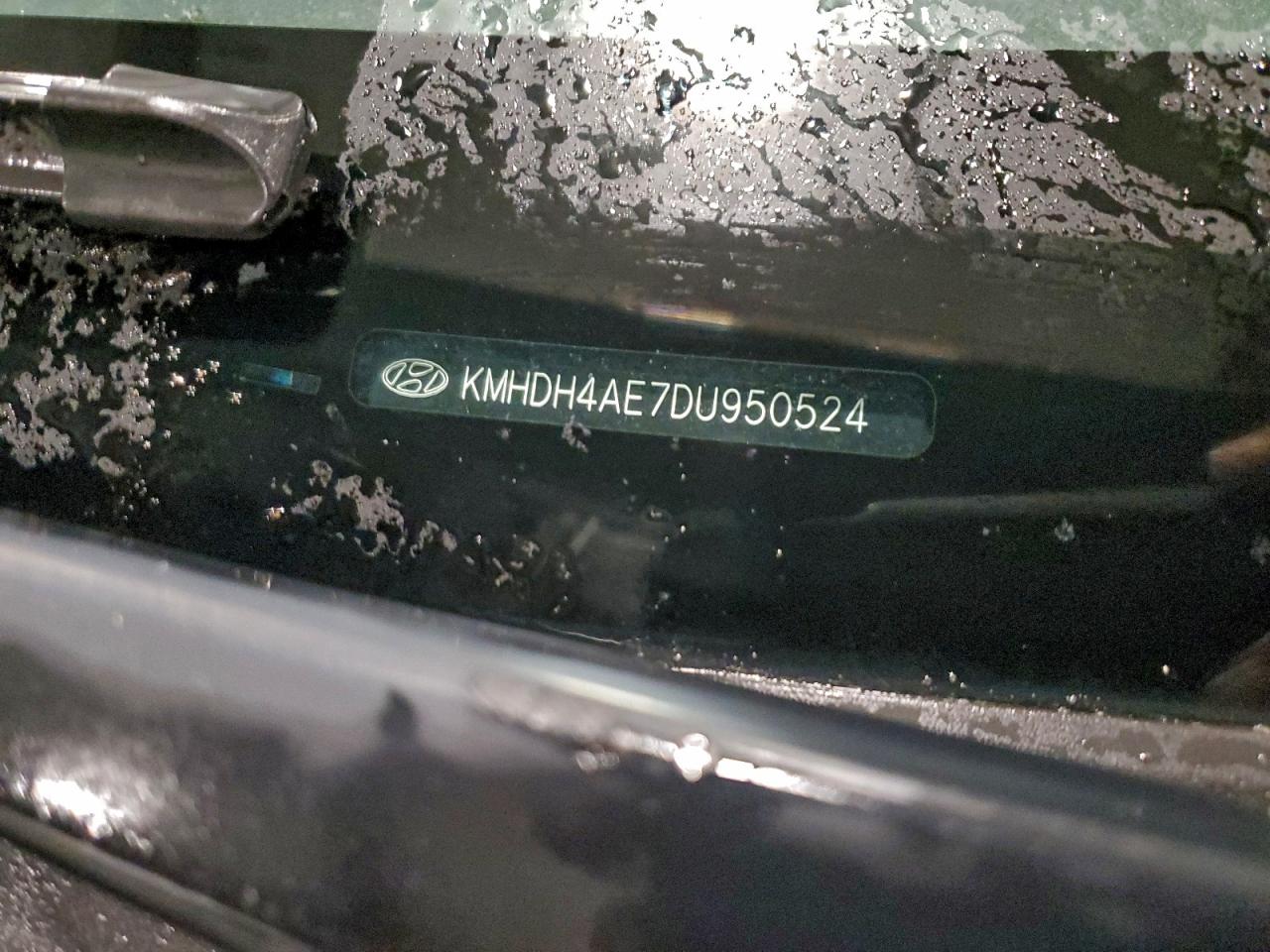 2013 Hyundai Elantra Gls VIN: KMHDH4AE7DU950524 Lot: 94380075