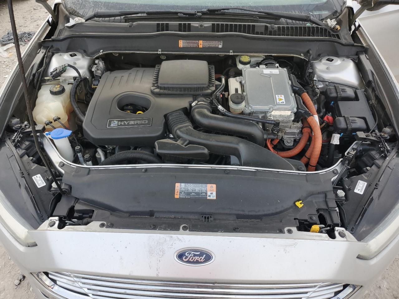 2016 Ford Fusion S Hybrid VIN: 3FA6P0UU8GR235880 Lot: 92816945