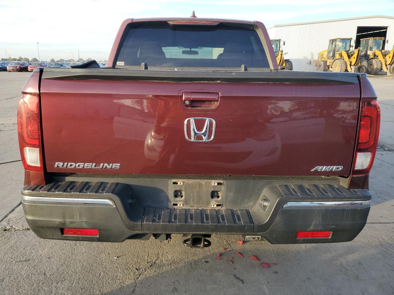 2017 Honda Ridgeline Rts VIN: 5FPYK3F48HB021370 Lot: 92316485