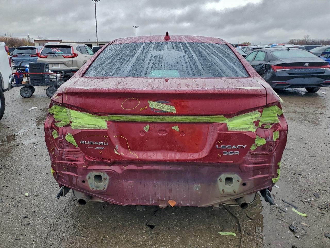 2018 Subaru Legacy 3.6R Limited VIN: 4S3BNEK61J3023893 Lot: 93343115