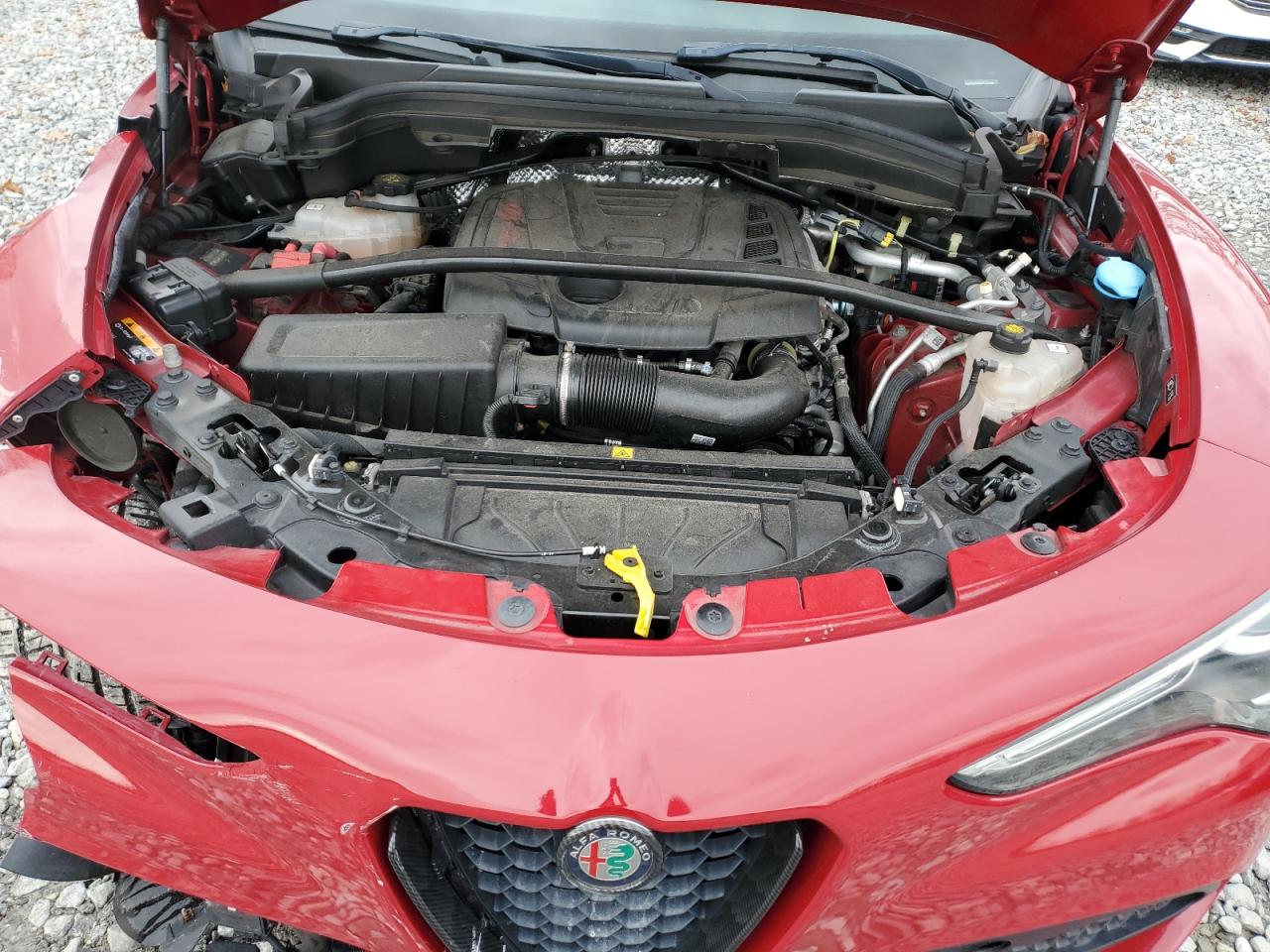 2019 Alfa Romeo Stelvio Ti VIN: ZASPAKBN0K7C70105 Lot: 92248425