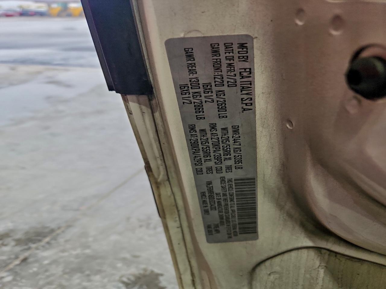 2020 Ram Promaster City VIN: ZFBHRFAB0L6S34302 Lot: 94164735