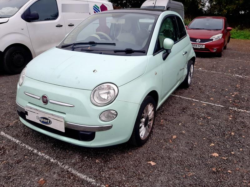 2015 FIAT 500 1.2 LOUNGE 3DR [START STOP] for sale at Copart SANDTOFT