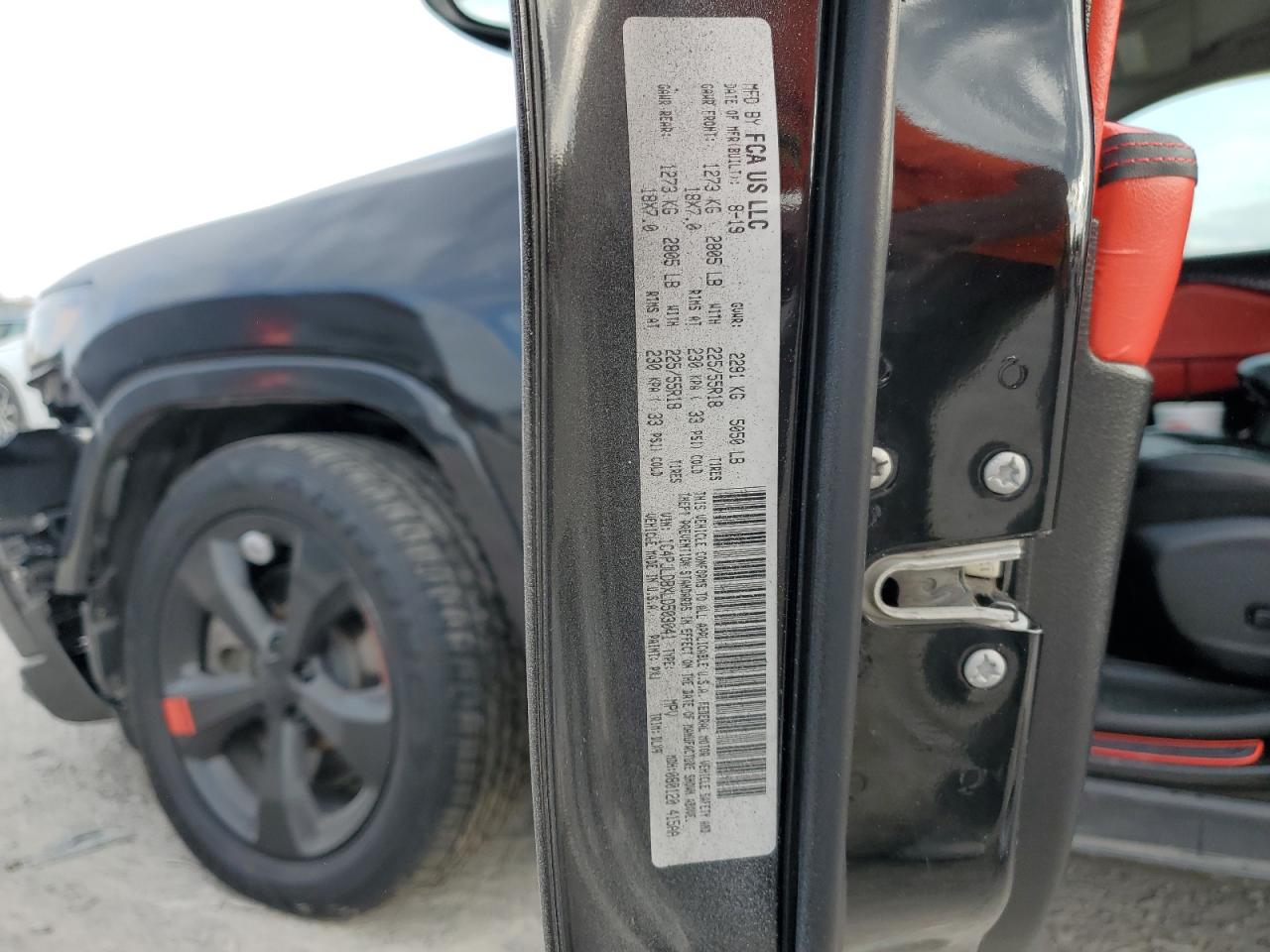 2020 Jeep Cherokee Limited VIN: 1C4PJLDBXLD503041 Lot: 92440375