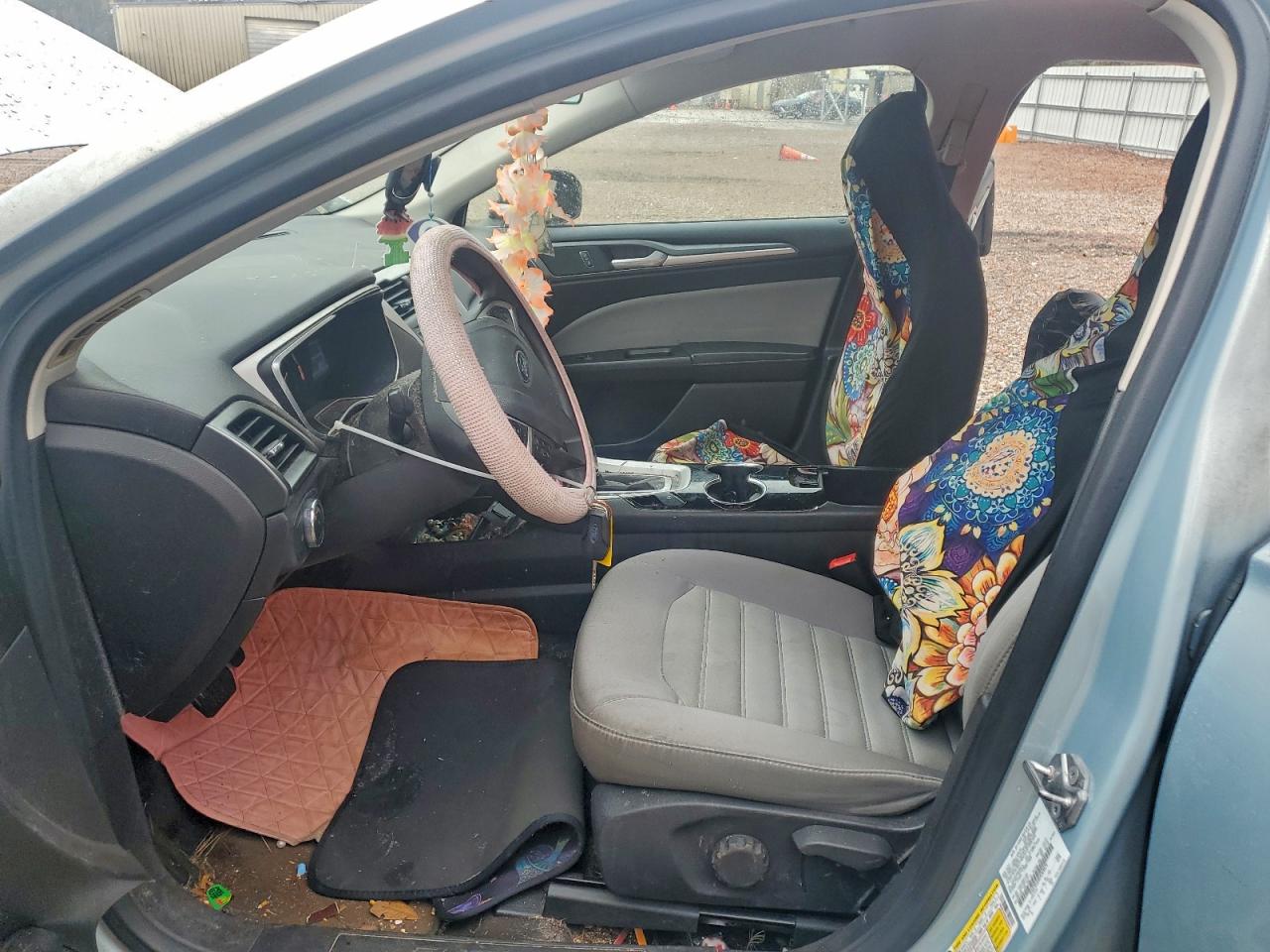 2014 Ford Fusion S Hybrid VIN: 3FA6P0UU8ER369074 Lot: 93818565