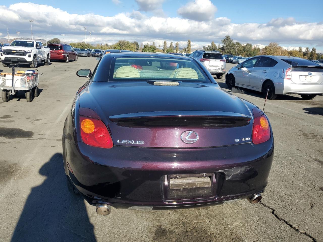 2003 Lexus Sc 430 VIN: JTHFN48Y230036319 Lot: 91911575