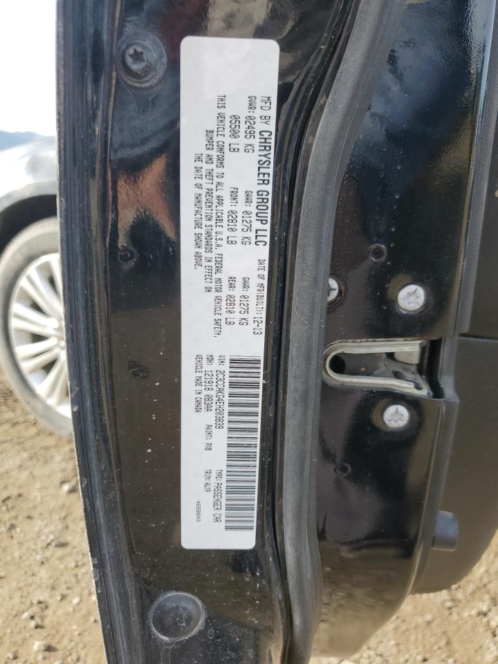 2014 Chrysler 300C VIN: 2C3CCAKG4EH203839 Lot: 93402795