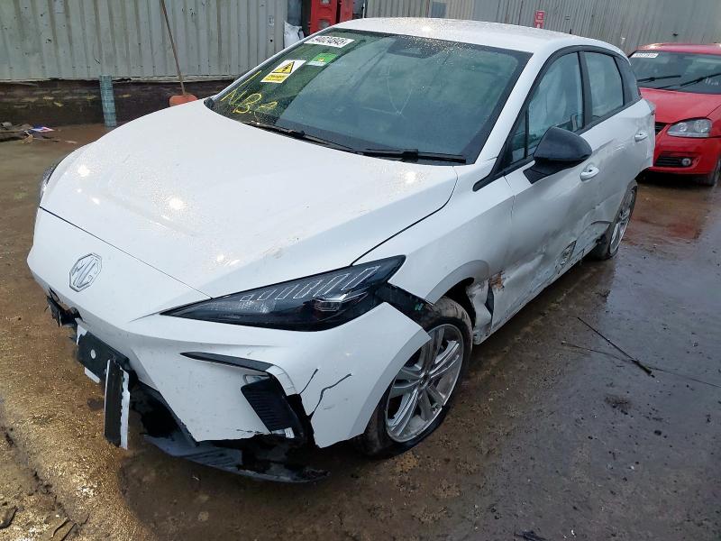 2022 MG MOTOR UK MG4 125KW SE EV 51KWH 5DR AUTO for sale at Copart PETERLEE