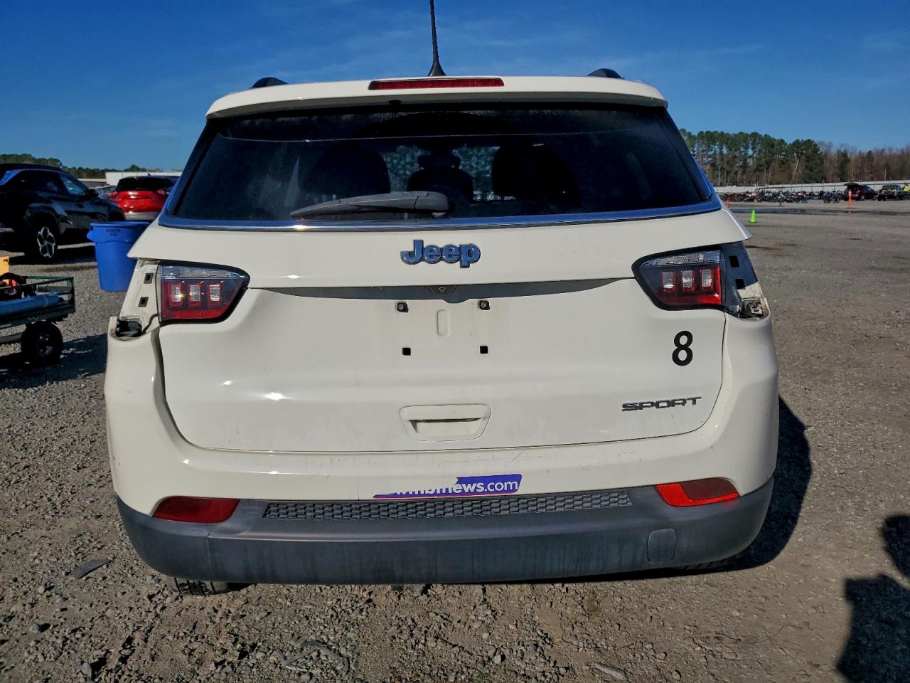 2020 Jeep Compass Sport VIN: 3C4NJCAB9LT147607 Lot: 93628245