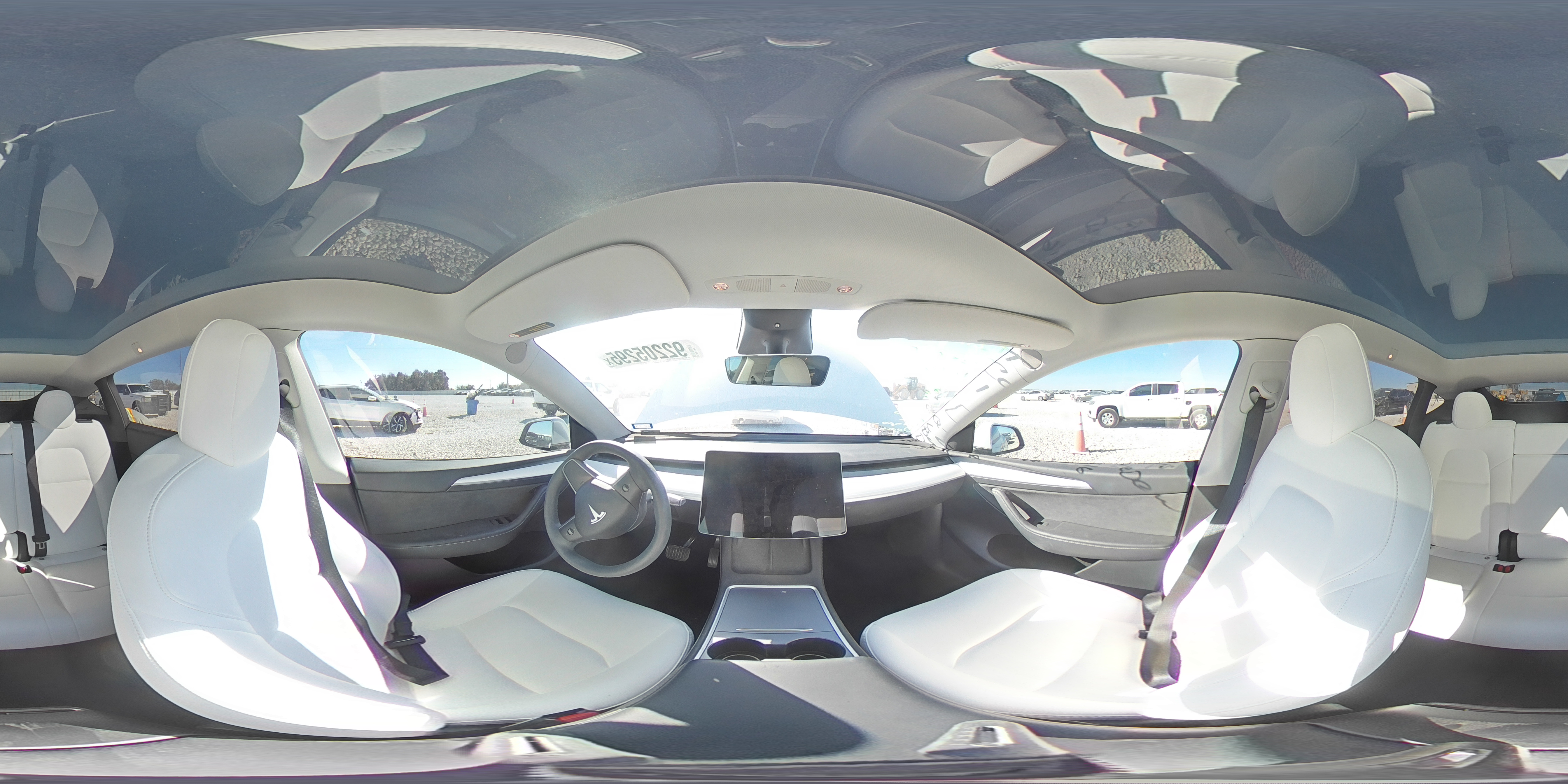 2023 Tesla Model Y VIN: 7SAYGDEE4PF628362 Lot: 92205295