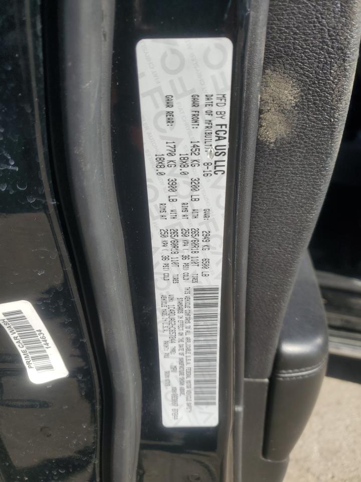 2017 Dodge Durango Sxt VIN: 1C4RDJAG2HC657244 Lot: 92580755