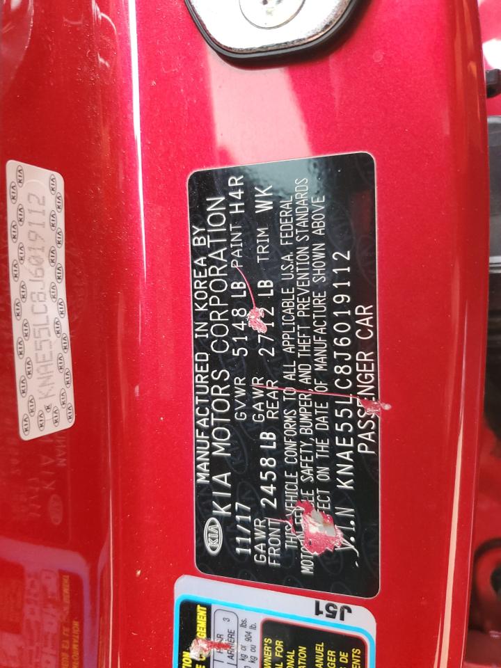 2018 Kia Stinger Gt2 VIN: KNAE55LC8J6019112 Lot: 92470455