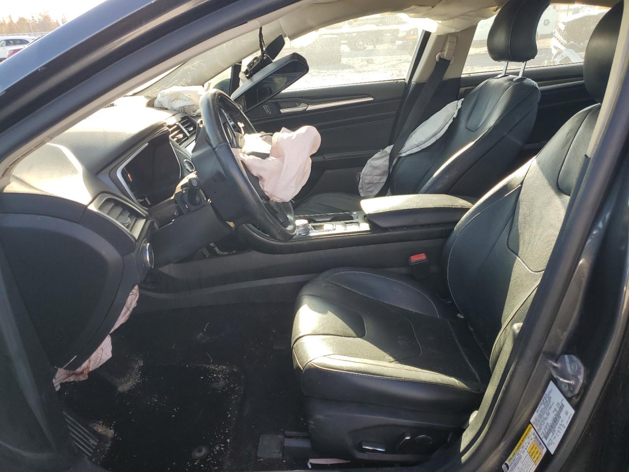 2019 Ford Fusion Titanium VIN: 3FA6P0K94KR265708 Lot: 92719745