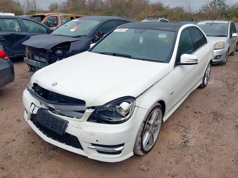 2012 MERCEDES-BENZ C CLASS C250 CDI BLUEEFFICIENCY SPORT 4DR AUTO for sale at Copart BRISTOL