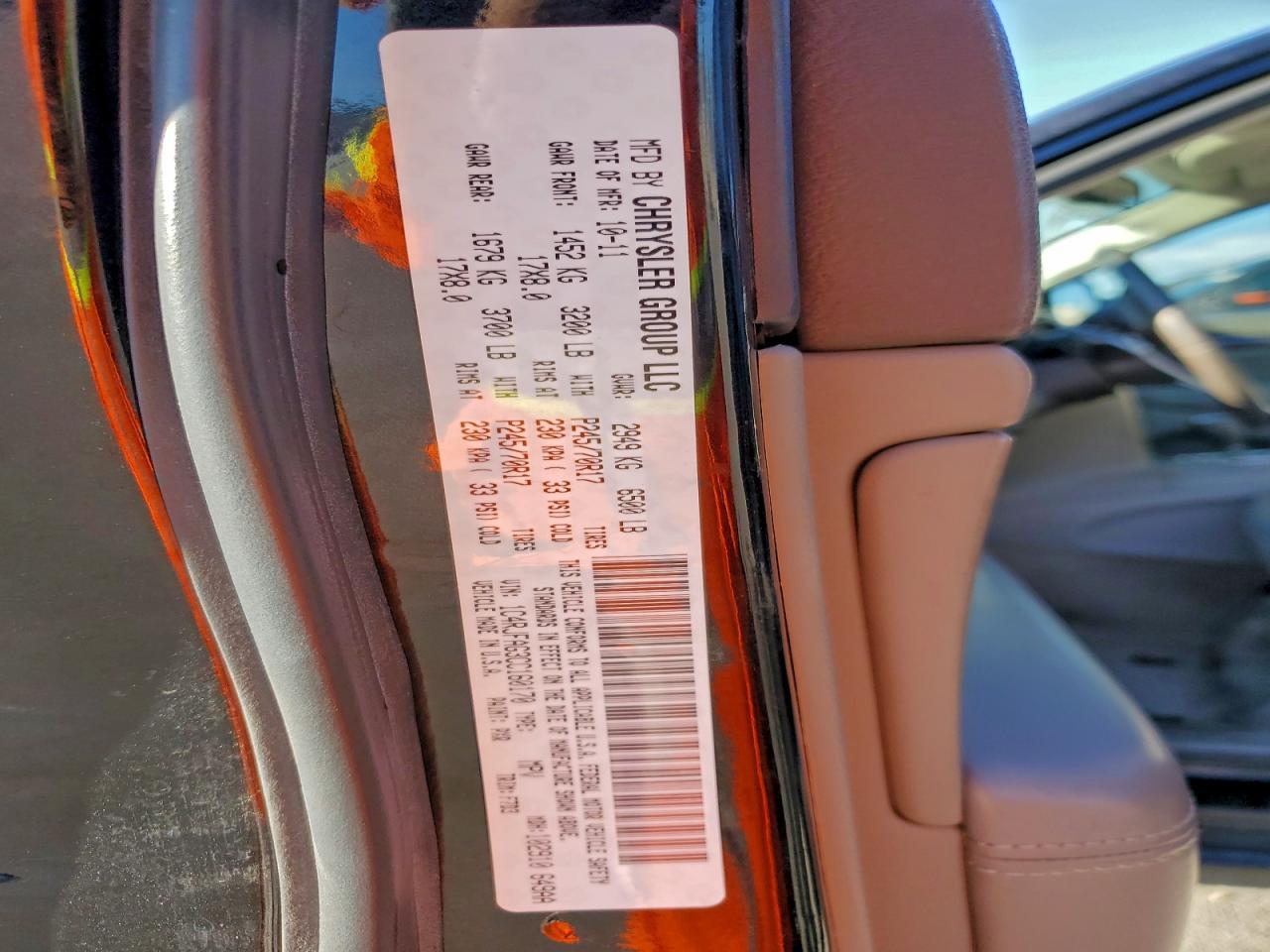 2012 Jeep Grand Cherokee Laredo VIN: 1C4RJFAG3CC160170 Lot: 94580145