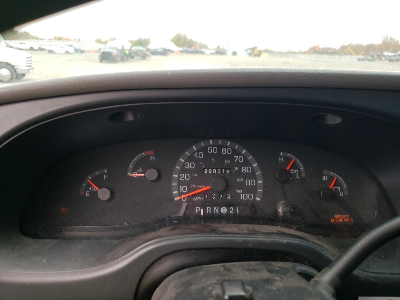 2002 Ford E350 Delivery Van VIN: 1FTSE34LX2HA13990 Lot: 90504875