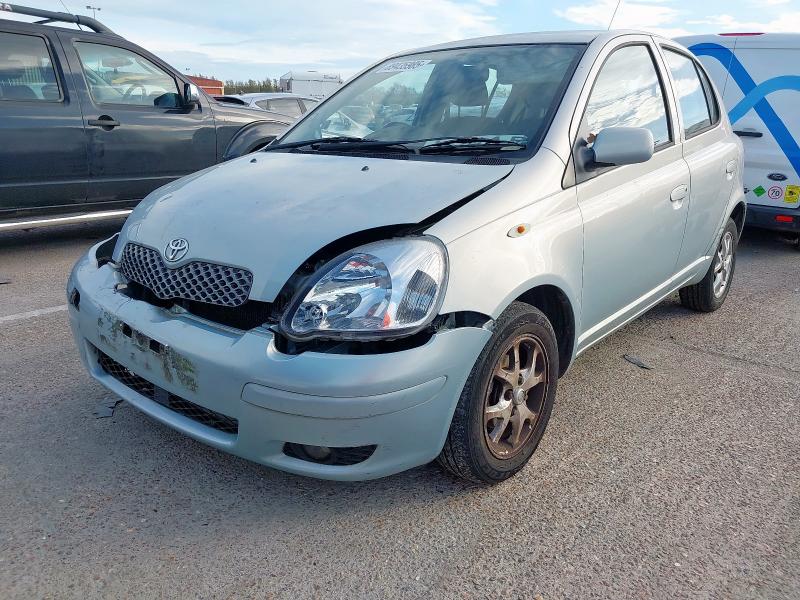 2004 TOYOTA YARIS 1.3 VVT-I BLUE 5DR for sale at Copart SANDWICH