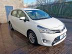 2016 TOYOTA VERSO 1.6 D-4D ICON TSS 5DR for sale at Copart CHESTER