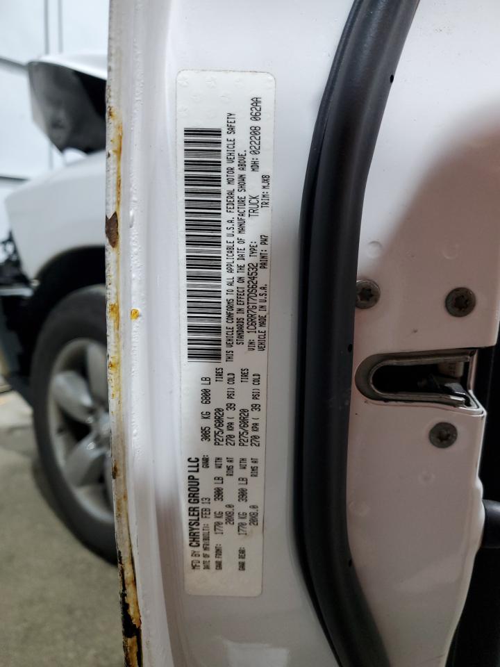 2013 Ram 1500 Slt VIN: 1C6RR7GT7DS624532 Lot: 92466685