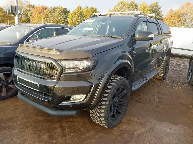 2017 FORD RANGER PICK UP DOUBLE CAB WILDTRAK 3.2 TDCI 200 AUTO for sale at Copart SANDY