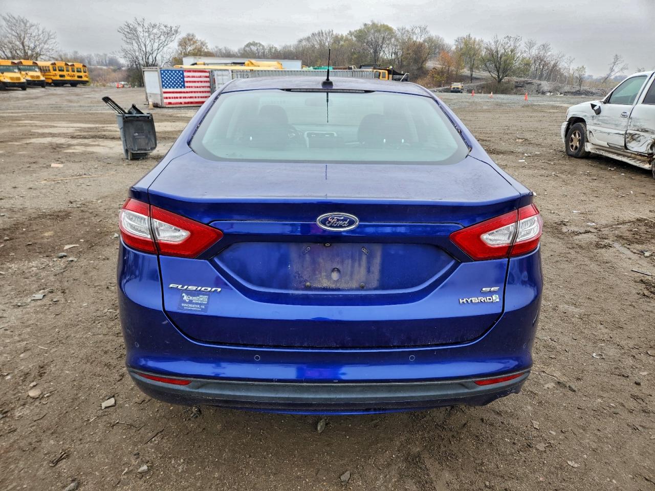 2013 Ford Fusion Se Hybrid VIN: 3FA6P0LU6DR376248 Lot: 94114435