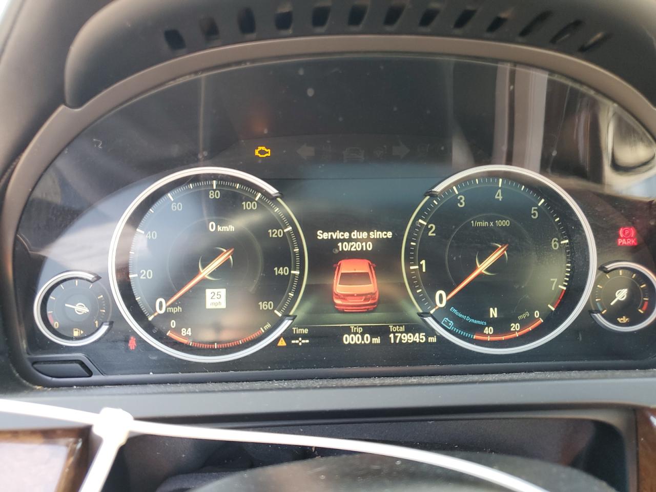 2014 BMW 750 Li VIN: WBAYE8C5XED134800 Lot: 93505235