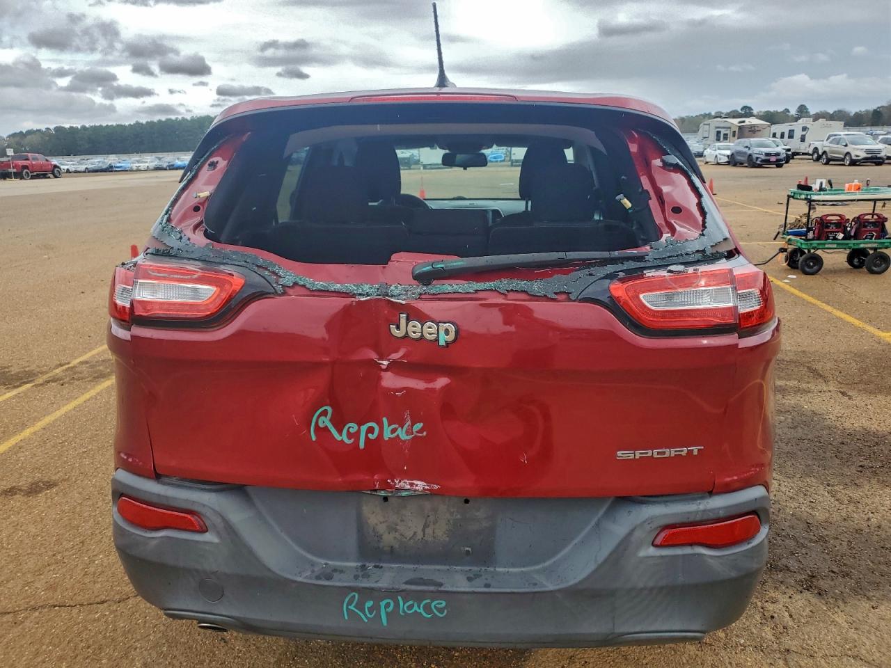 2014 Jeep Cherokee Sport VIN: 1C4PJLAB9EW318684 Lot: 93419415