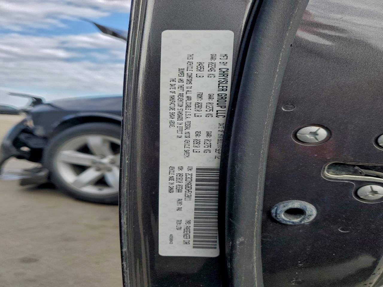 2013 Dodge Challenger Sxt VIN: 2C3CDYAG8DH512011 Lot: 93937345