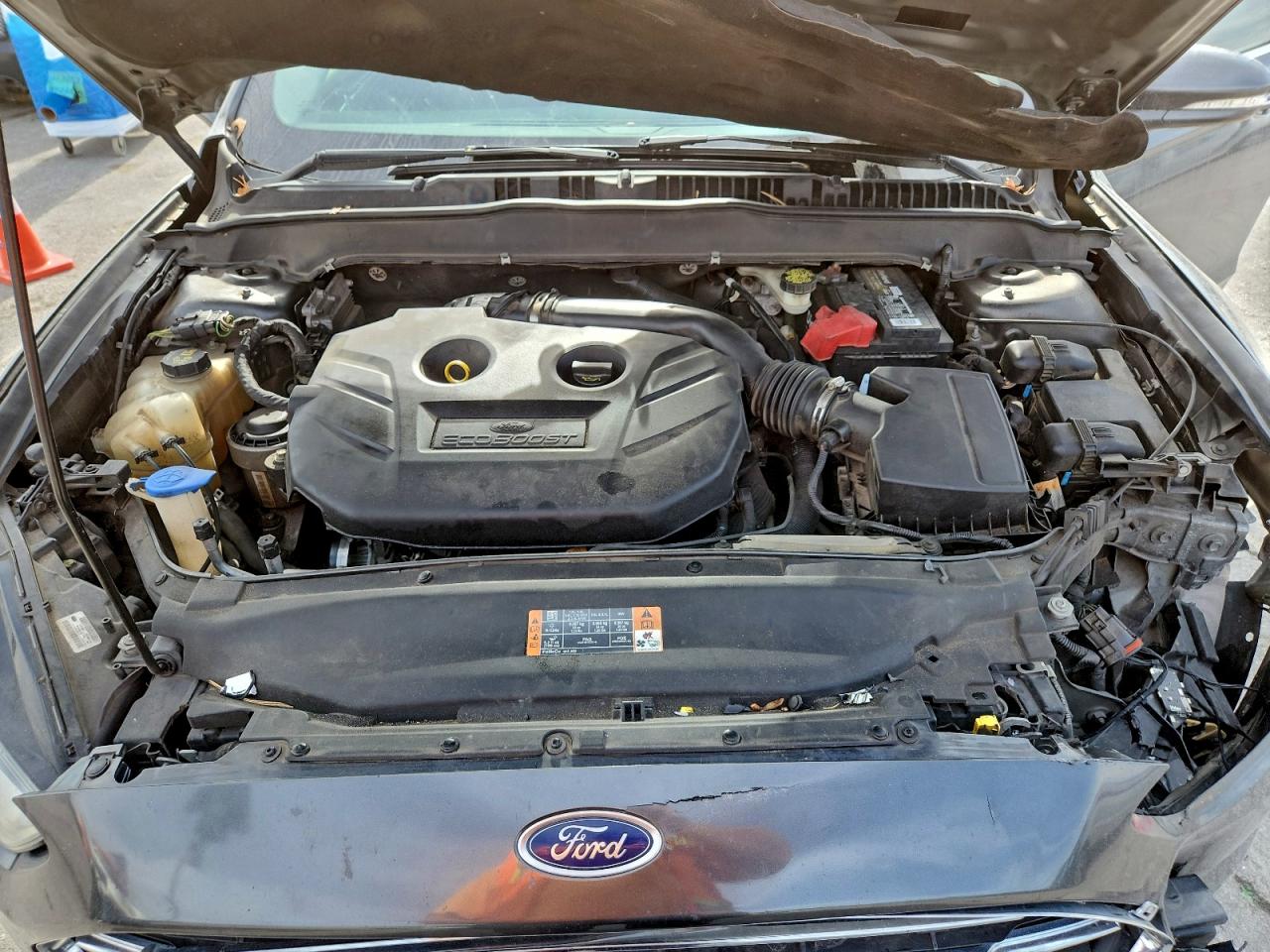 2016 Ford Fusion Titanium VIN: 3FA6P0K9XGR183876 Lot: 94104255