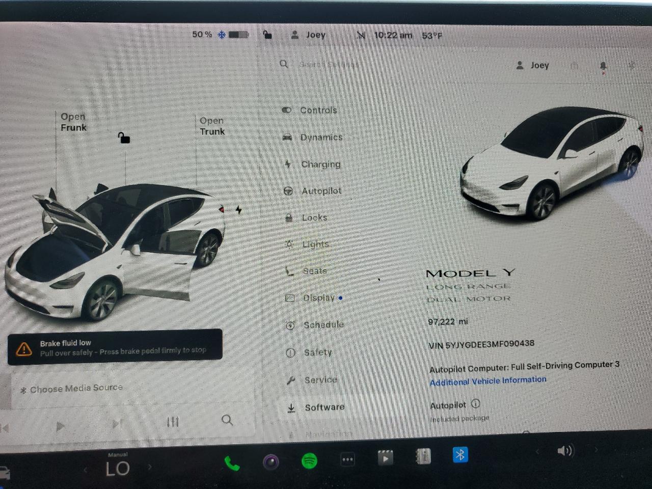 2021 Tesla Model Y VIN: 5YJYGDEE3MF090438 Lot: 92455805