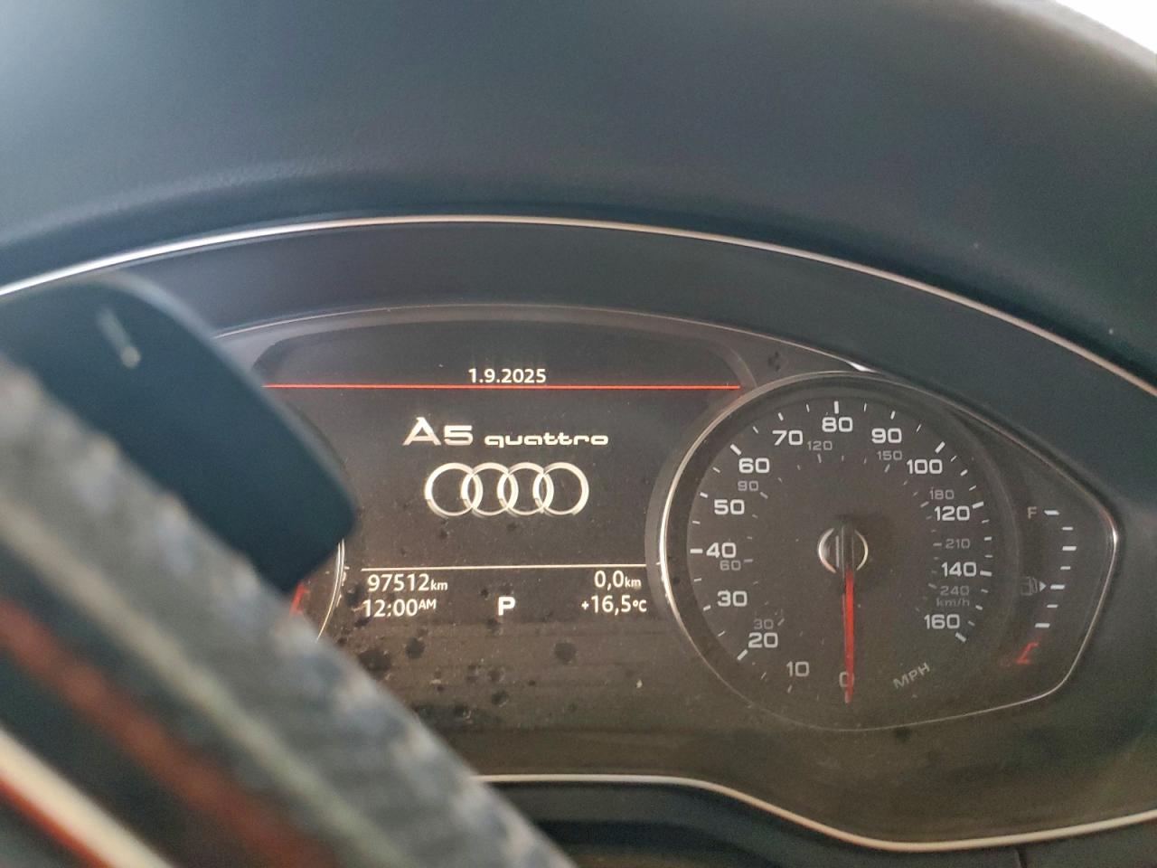 2019 Audi A5 Premium VIN: WAUANCF59KA053736 Lot: 94597285