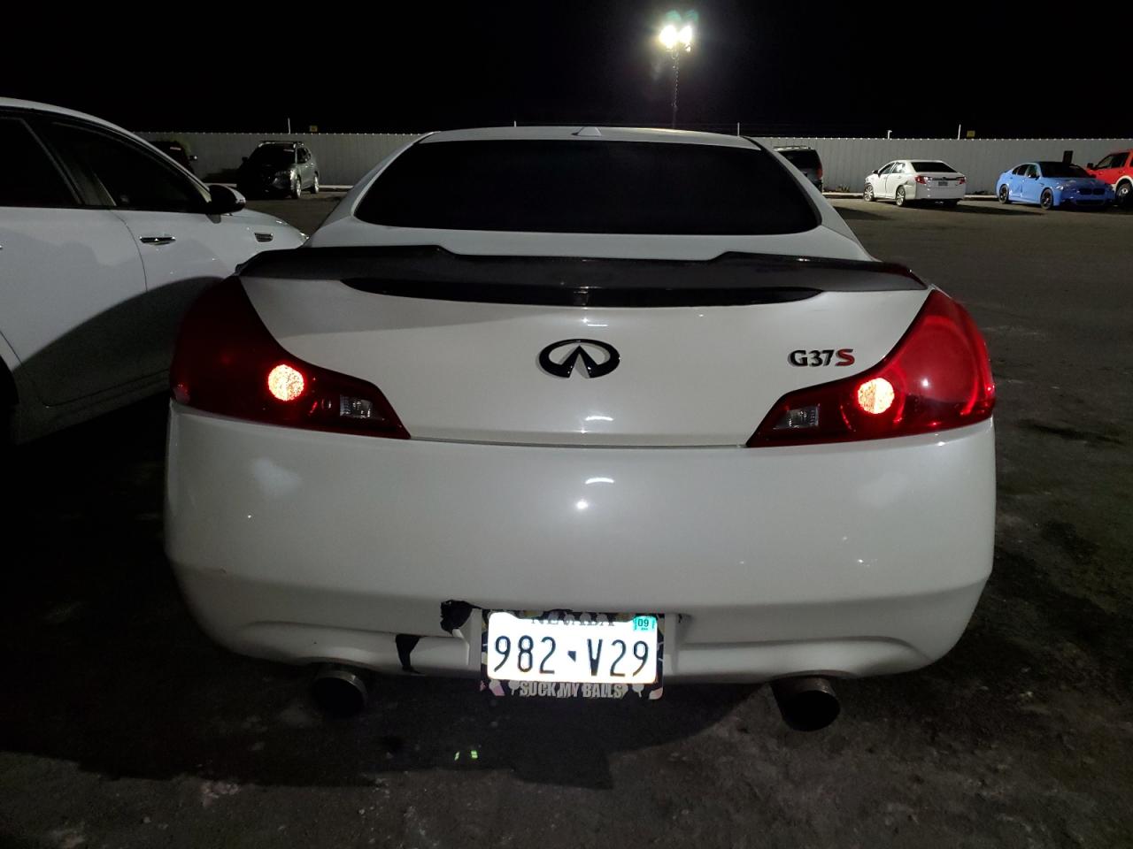 2008 Infiniti G37 Base VIN: 100376 Lot: 93983885