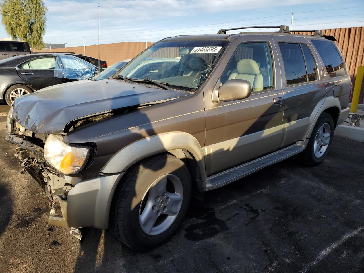 2001 Infiniti Qx4 VIN: JNRDR07Y11W109486 Lot: 91463695