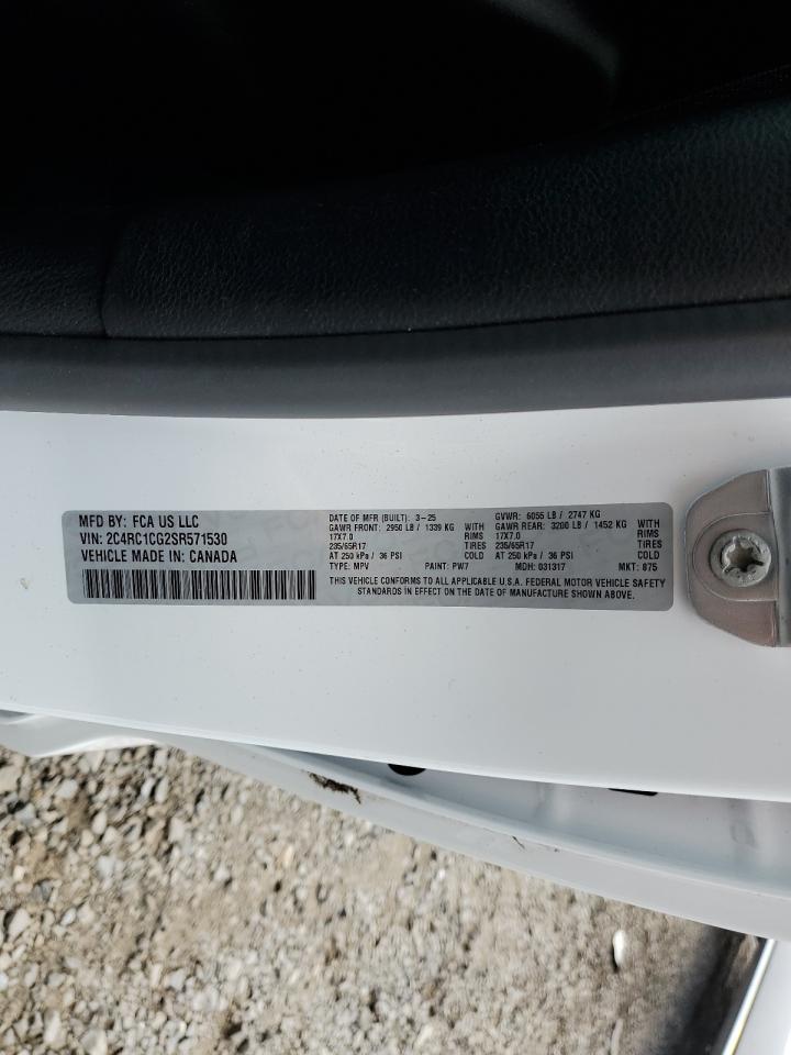 2025 Chrysler Voyager Lx VIN: 2C4RC1CG2SR571530 Lot: 90922835