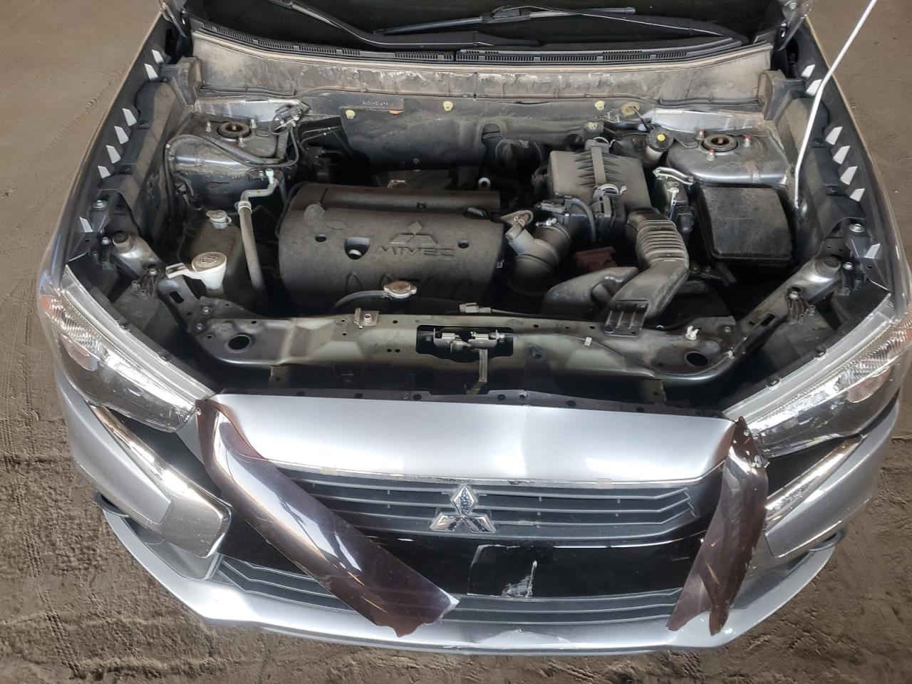 2017 Mitsubishi Outlander Sport Es VIN: JA4AP3AU9HZ069810 Lot: 92391875