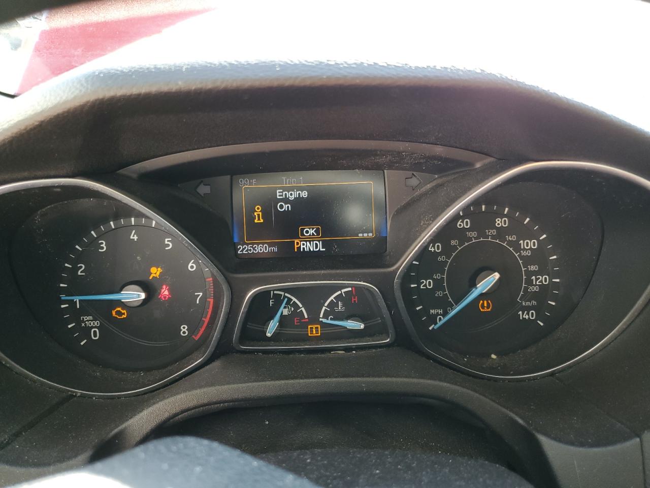 2017 Ford Focus Se VIN: 1FADP3F22HL258995 Lot: 92516195