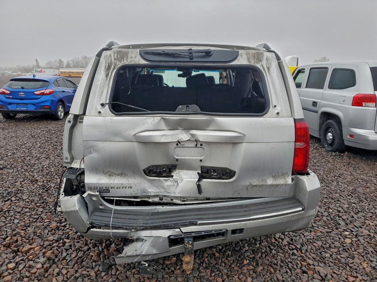 2015 Chevrolet Suburban K1500 Ltz VIN: 1GNSKKKC8FR595861 Lot: 92976215