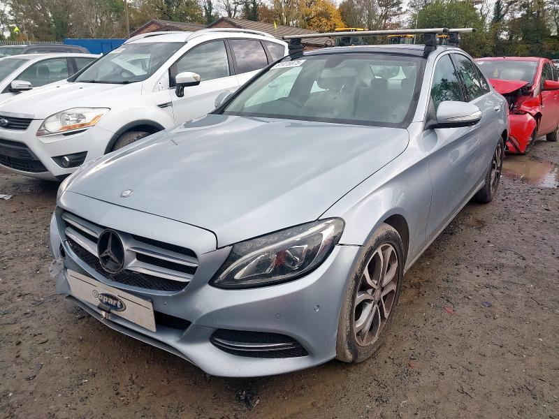 2015 MERCEDES-BENZ C CLASS C220 BLUETEC SPORT PREMIUM 4DR AUTO for sale at Copart WOLVERHAMPTON